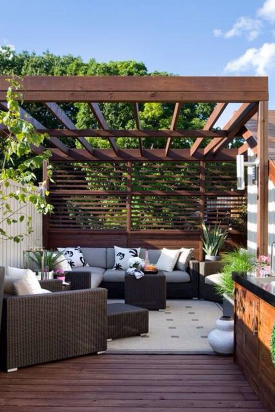 cubrir terraza con listones de madera_1