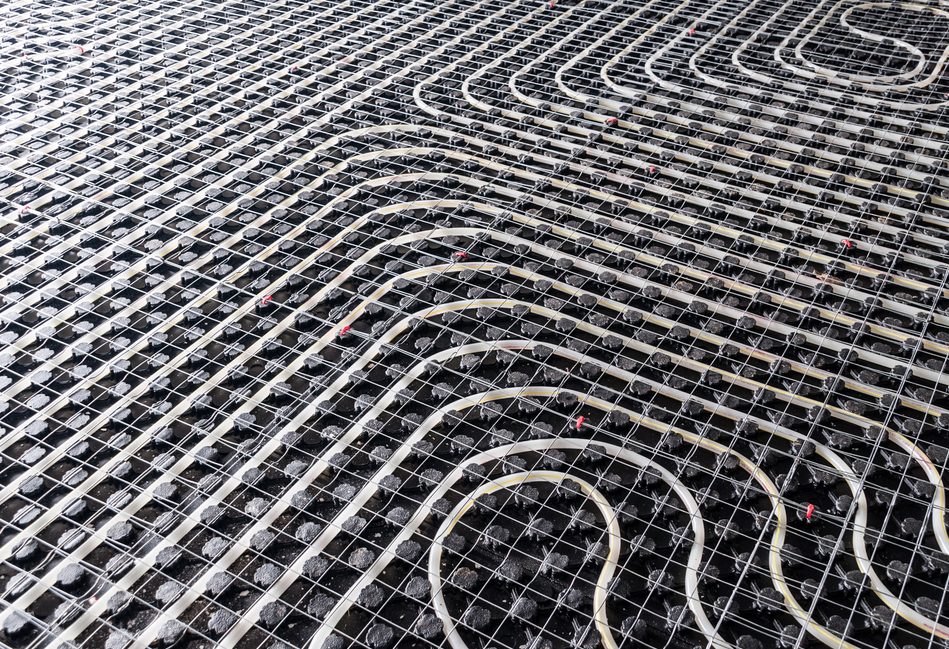Suelo radiante de agua